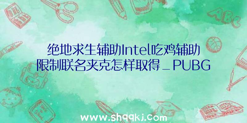 绝地求生辅助Intel吃鸡辅助限制联名夹克怎样取得_PUBG